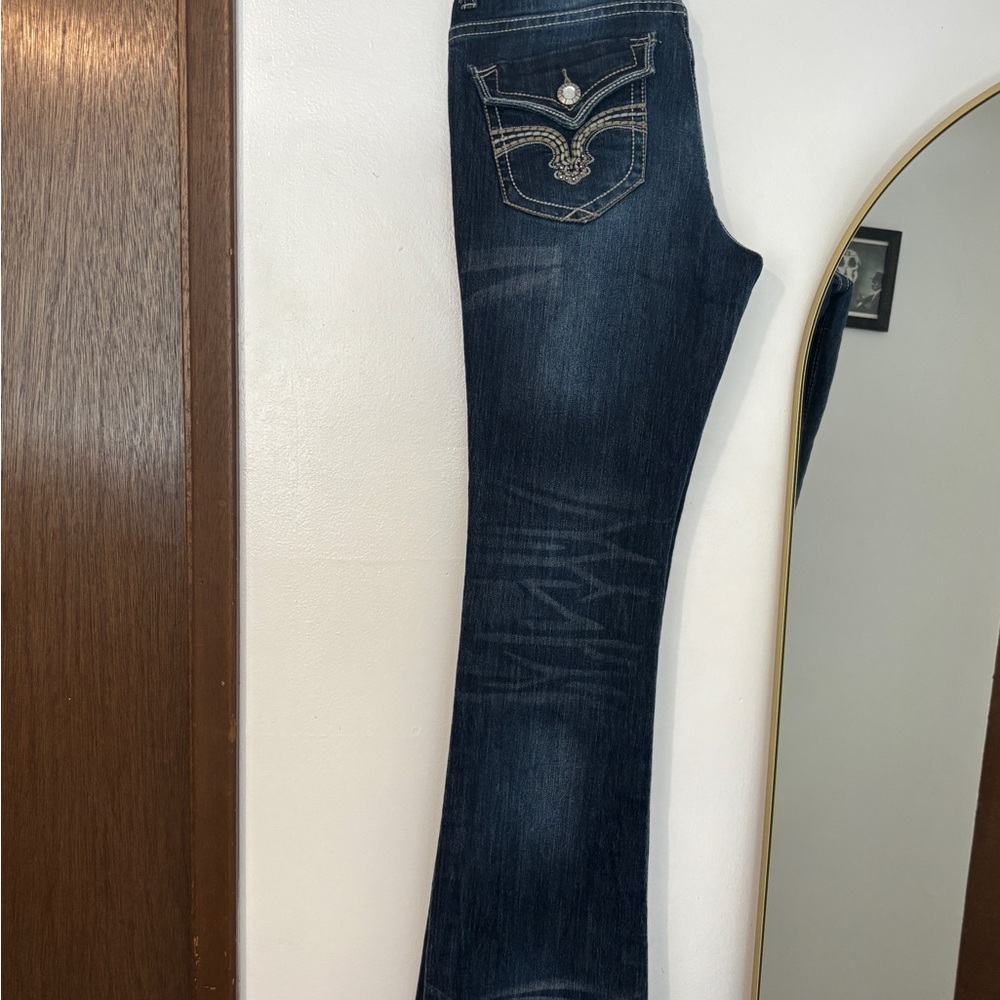 Love Nation Dark Blue Boot Cut Jeans